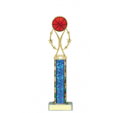 Trophies - #Basketball Vertical Star Riser B Style Trophy